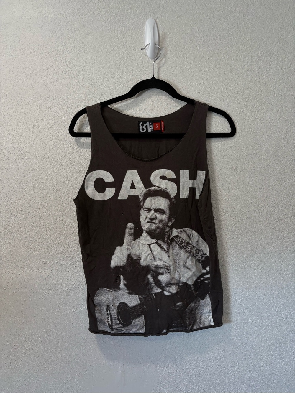 Johnny Cash Graphic Tank Top
